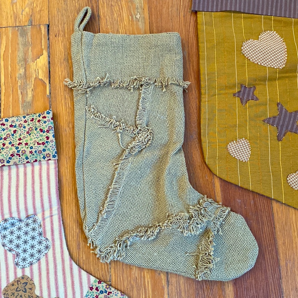 Rustic Stocking Set - Picture 4 of 6